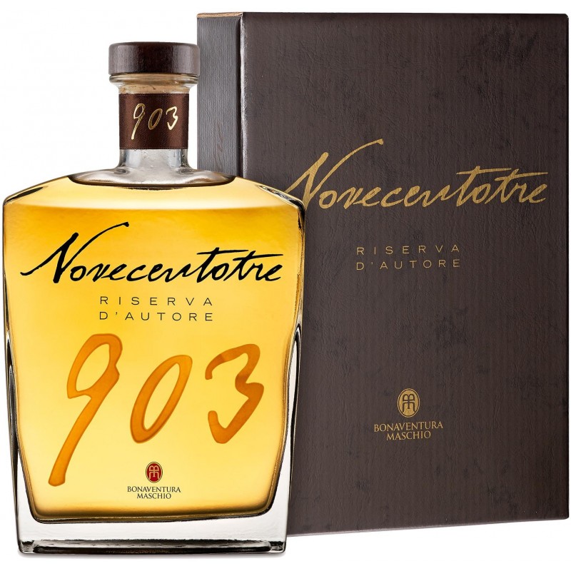 Grappa 903 Bonaventura Maschio barricata riserva 70 cl astuccio in legno  riserva d'autore