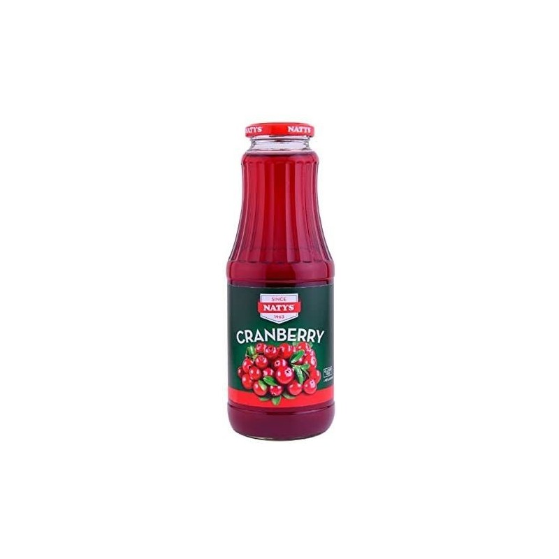 Naty's Cranberry 100 cl gluten free vitamina C Horeca succo al mirtillo rosso