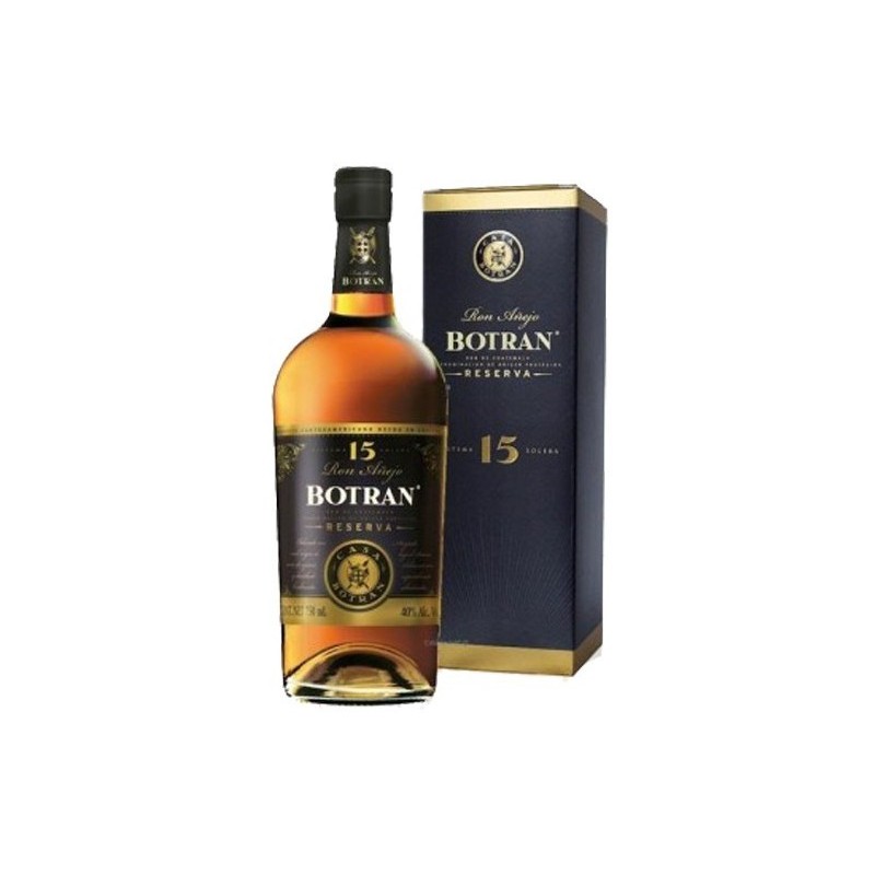 Rum Botran Reserva 70 cl, 15 anni, 40%, Ron Anejo