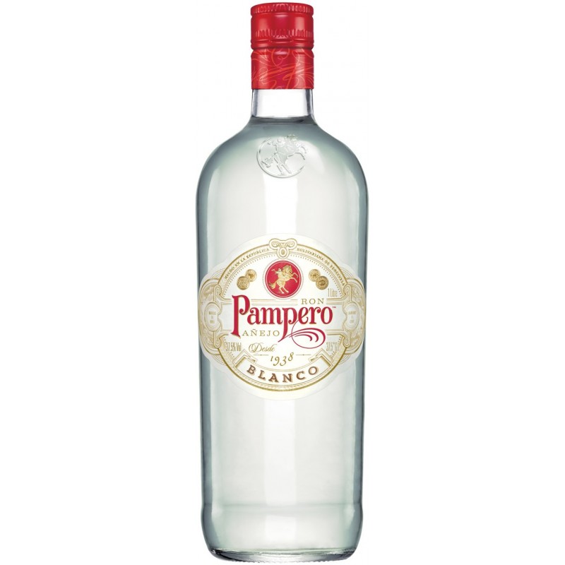 Rum Pampero chiaro 1 lt, Blanco, 37,5%
