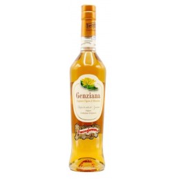Amaro Genziana Jannamico 50 cl liquore tipico d'Abruzzo in bottiglia di vetro a perdere VAP
