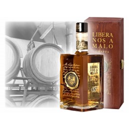 Grappa Dalla Vecchia Barrique 5 anni 48% 70 cl cassetta in legno 20 stagioni
