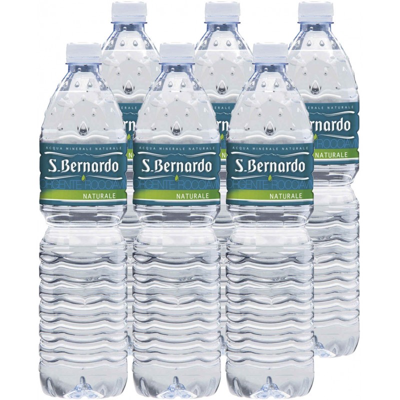 Acqua San Bernardo 2 L x 6 bt naturale in plastica PET