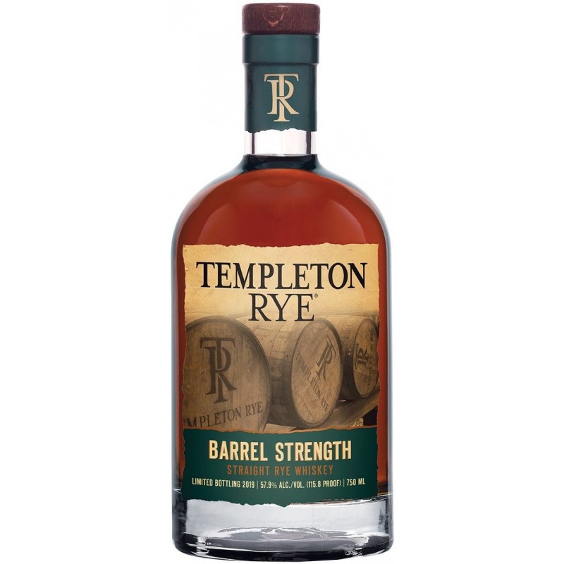 Whiskey Templeton Rye 70 cl Barrel strenght