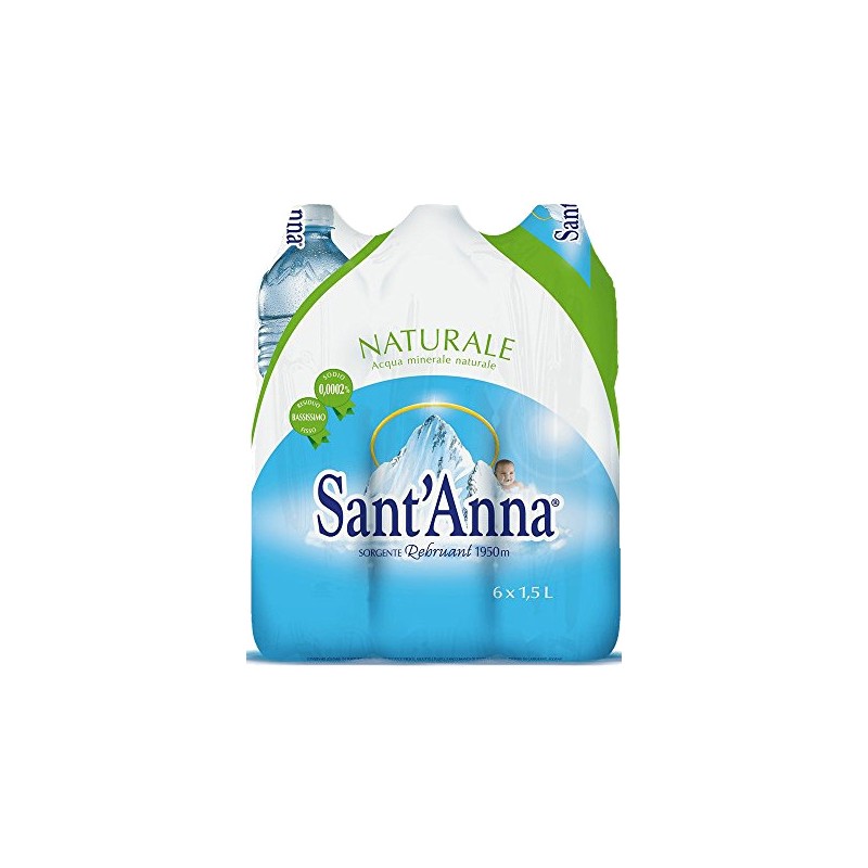 Acqua Sant'Anna 1,5 L x 6 bt naturale in plastica PET