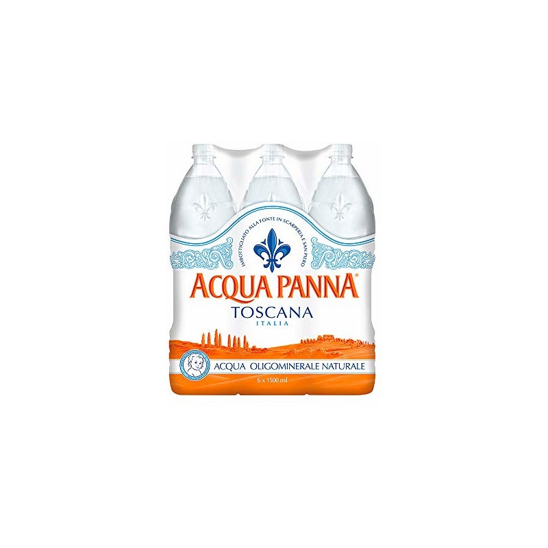 Acqua Panna 1,5 L x 6 bt naturale in plastica PET