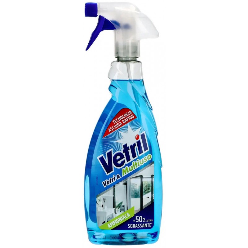 Vetril Ammoniaca 650 ml spray 100% brillantezza