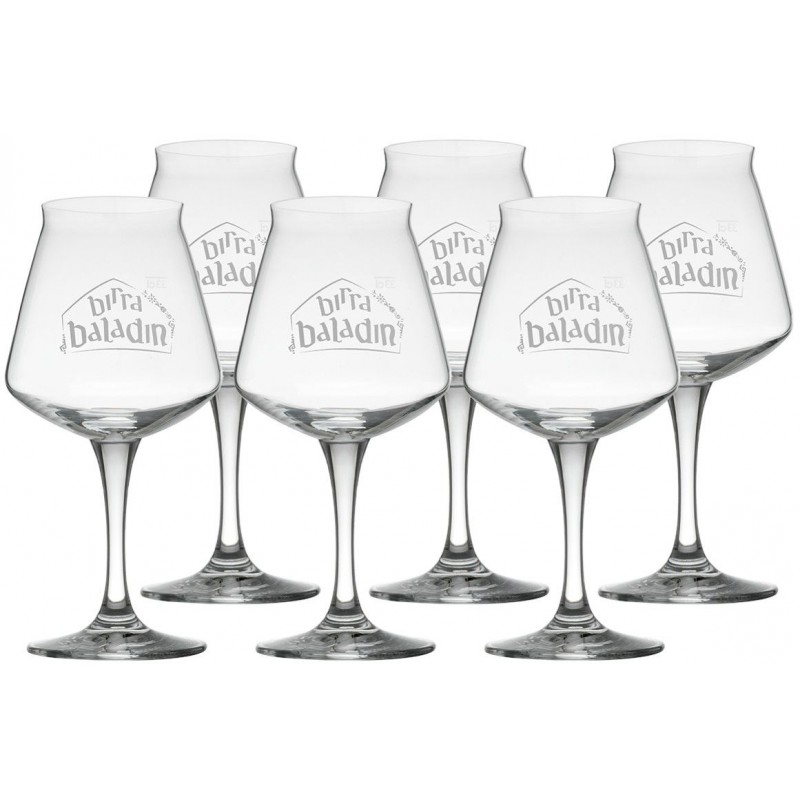 Bicchieri birra Baladin 6 pz 42 cl Rastal Teku 3.0