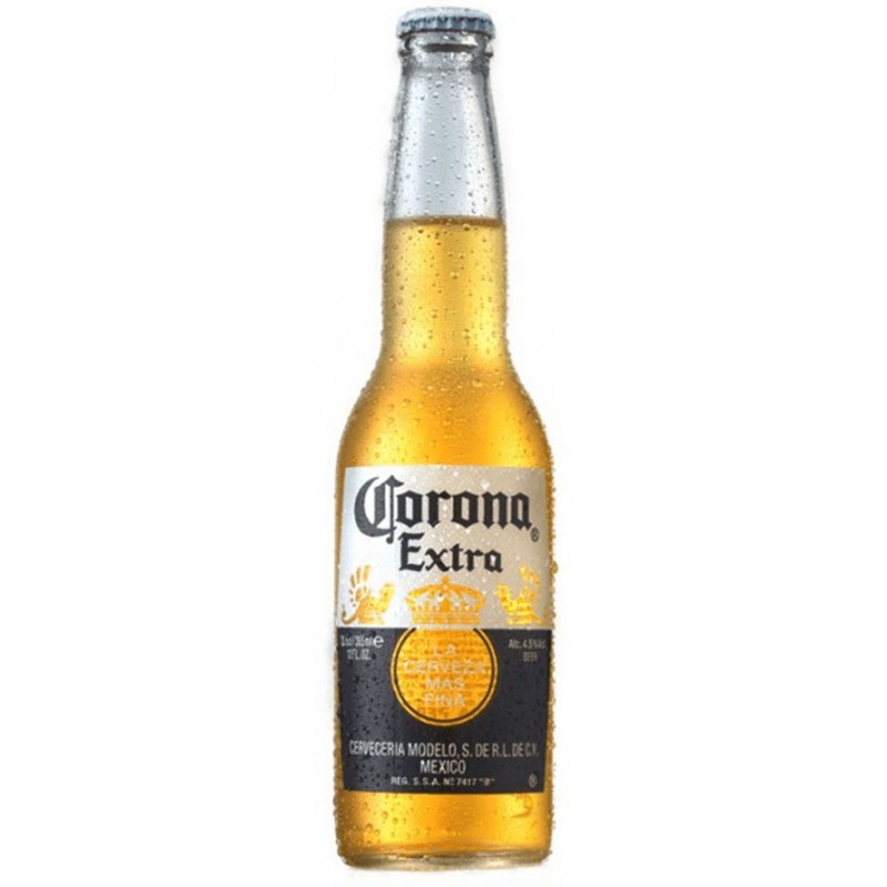 Birra Corona 33 cl, in bottiglietta di vetro, Corona Extra: la cerveza mas fina