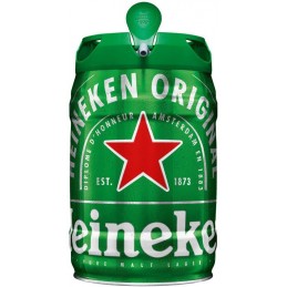 Fusto birra Heineken 5 lt...
