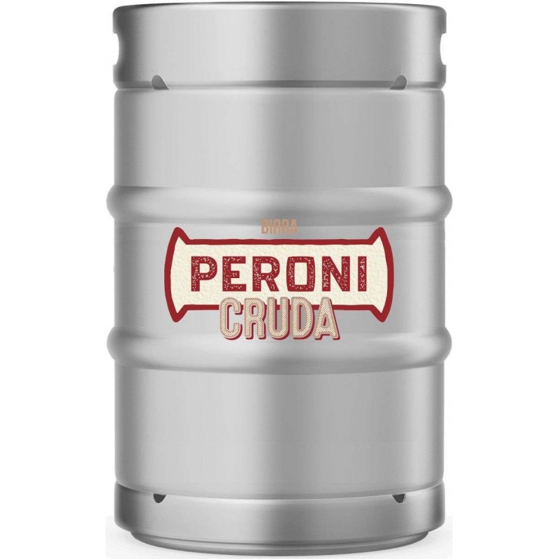 Fusto birra Peroni Cruda 30 lt, attacco a baionetta, VAR