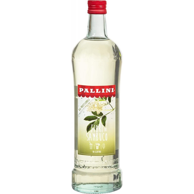 Sciroppo Pallini 1 L ai fiori di sambuco