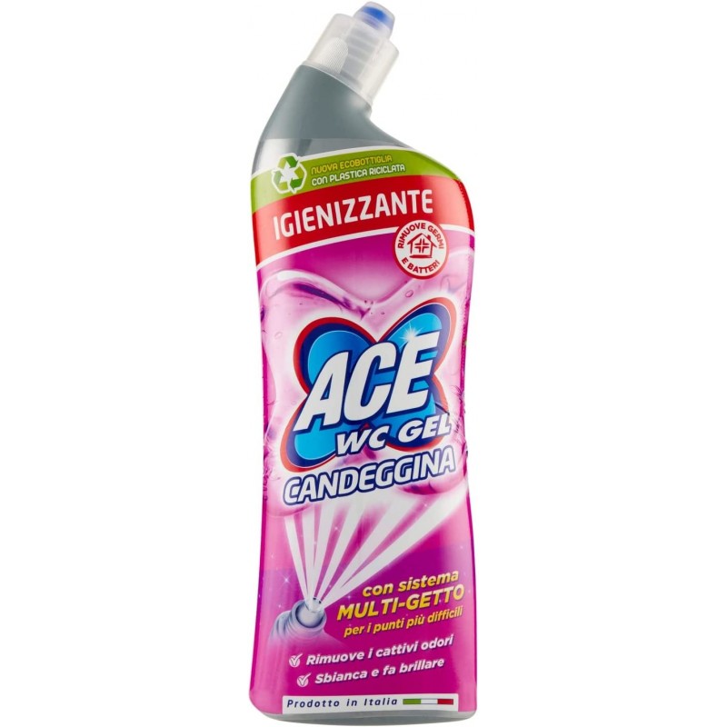 Detersivo WC ACE gel con candeggina 750 ml