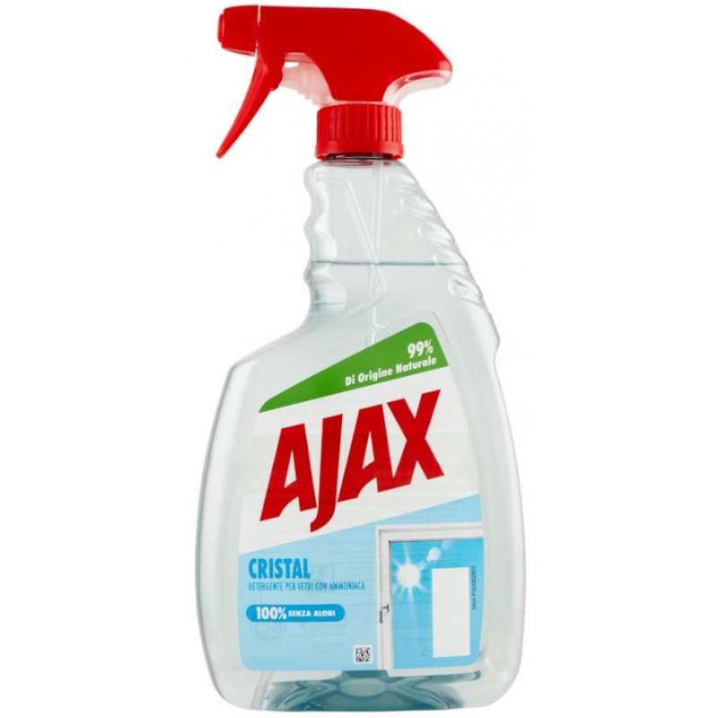 Ajax Crystal Vetri con Ammoniaca 750 ml
