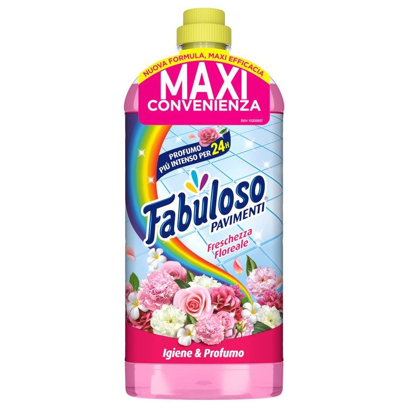 Detersivo pavimenti Fabuloso 1,25 L Freschezza floreale