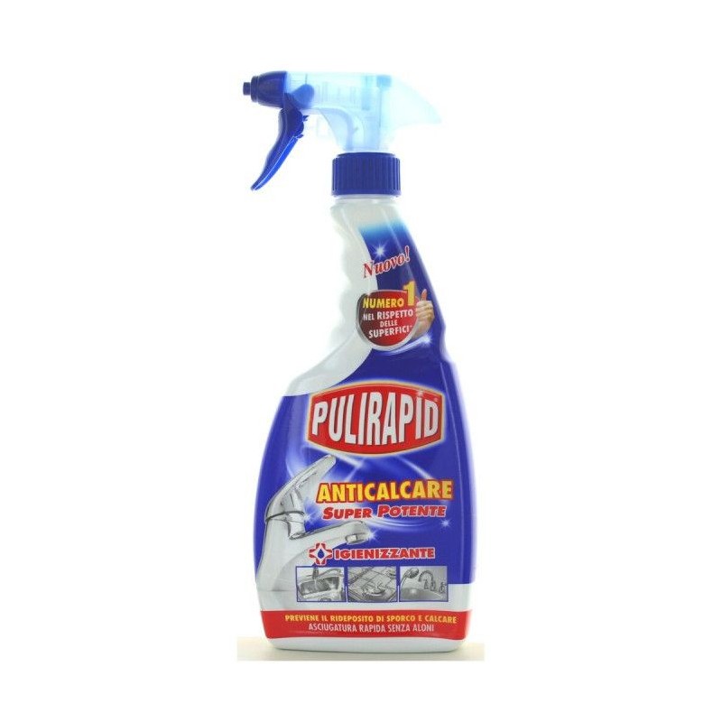 Pulirapid anticalcare 500 ml igienizzante spray