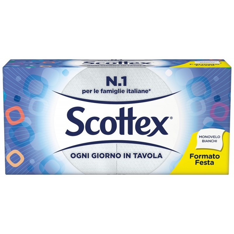 Tovaglioli Scottex 120 pz 33x33 formato festa