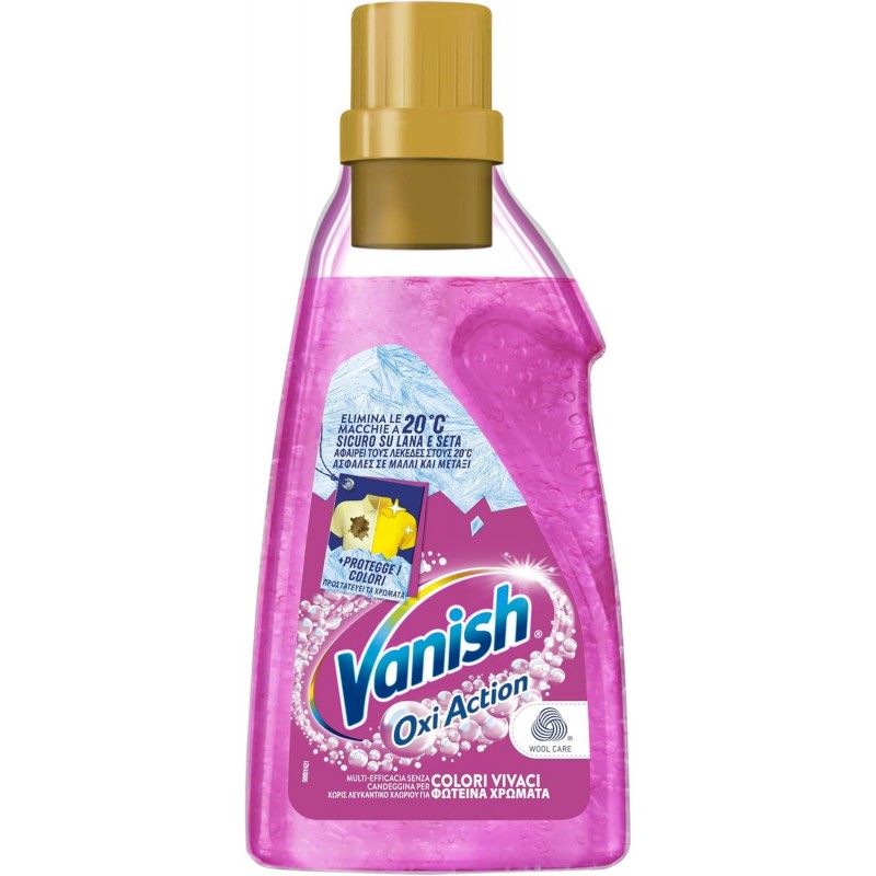 Vanish Oxi Action gel 750 ml rosa smacchiatore