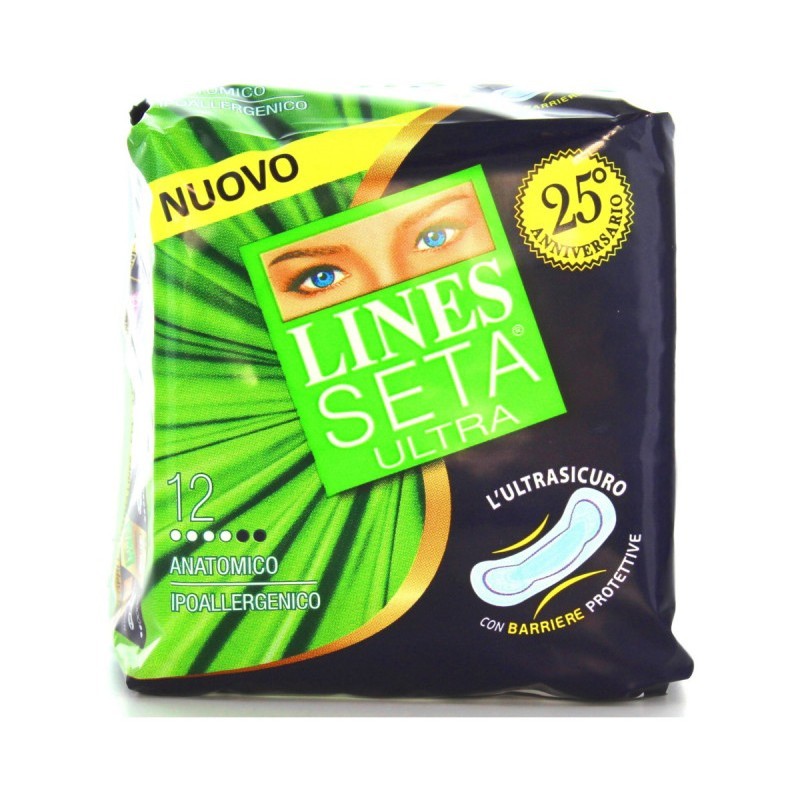 ZZZ Assorbenti Lines seta ultra anatomico 12 pz