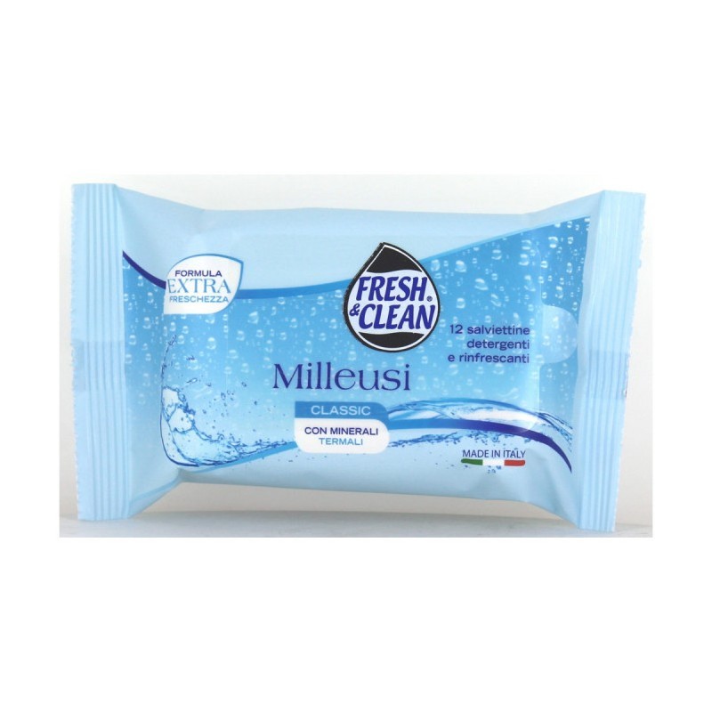 Salviette multiuso Fresh & Clean 12 pz classic