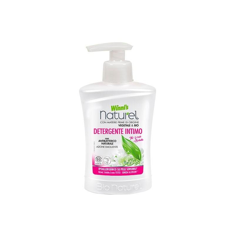 Sapone intimo Winni's 250 ml thè verde e betulla, antibatterico