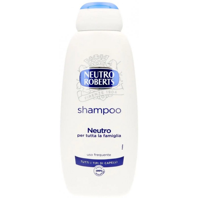 Shampoo Neutro Roberts 450 ml formato famiglia, neutro