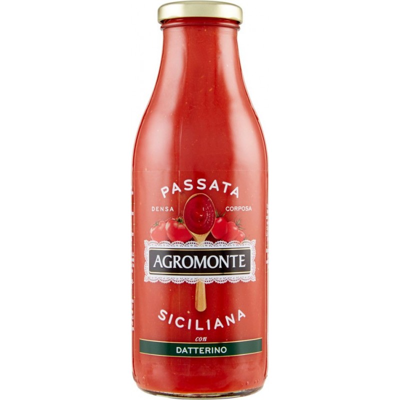 Passata Agromonte con datterino 520 g densa corposa siciliana VAP