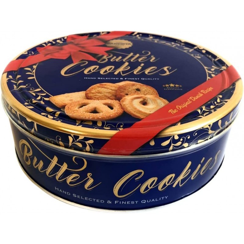 Biscotti da tè Danesita Butter Cookies 454 g latta danish butter