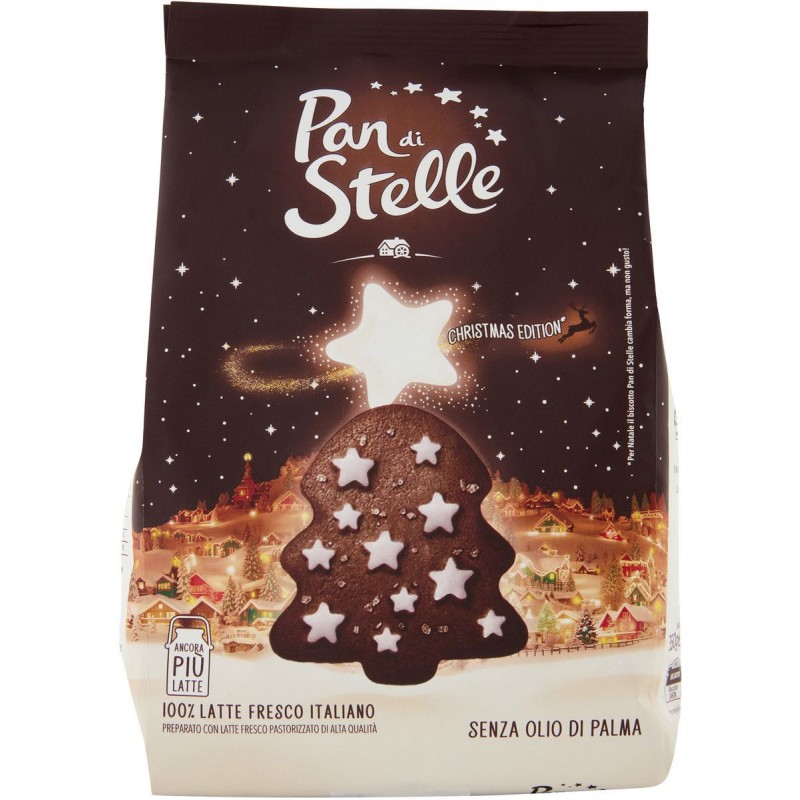 BISCOTTI MULINO BIANCO PAN DI STELLE 350 G X 12 - Gusti d'Italia