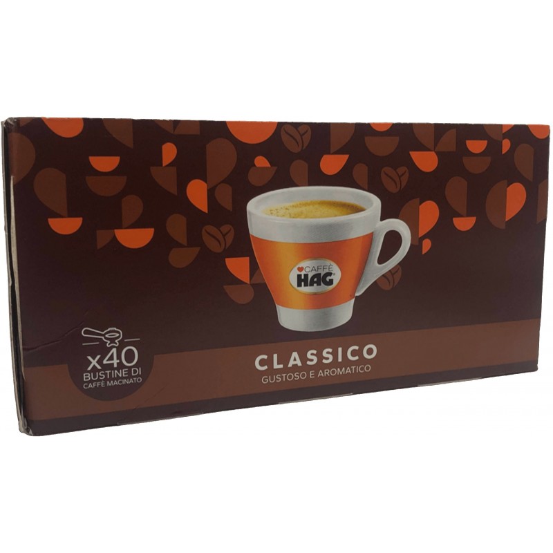 Caffè in polvere monoporzione Hag 6,3 g x 40 pz decaffeinato