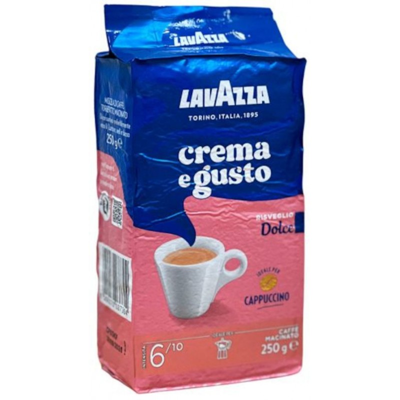 Caffè in polvere Lavazza crema e gusto dolce 250 g