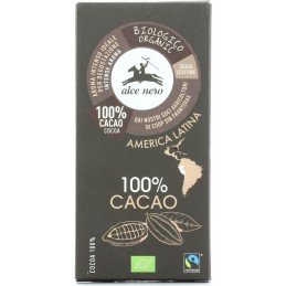 Cioccolata Alce Nero 100%...