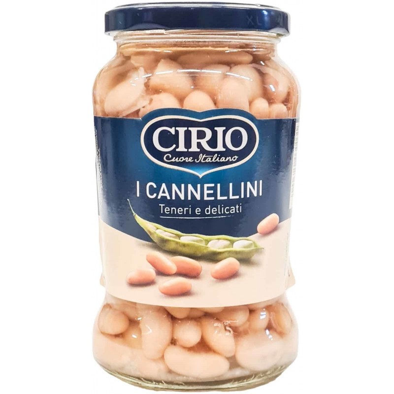 Fagioli cannellini Cirio 370 g vetro