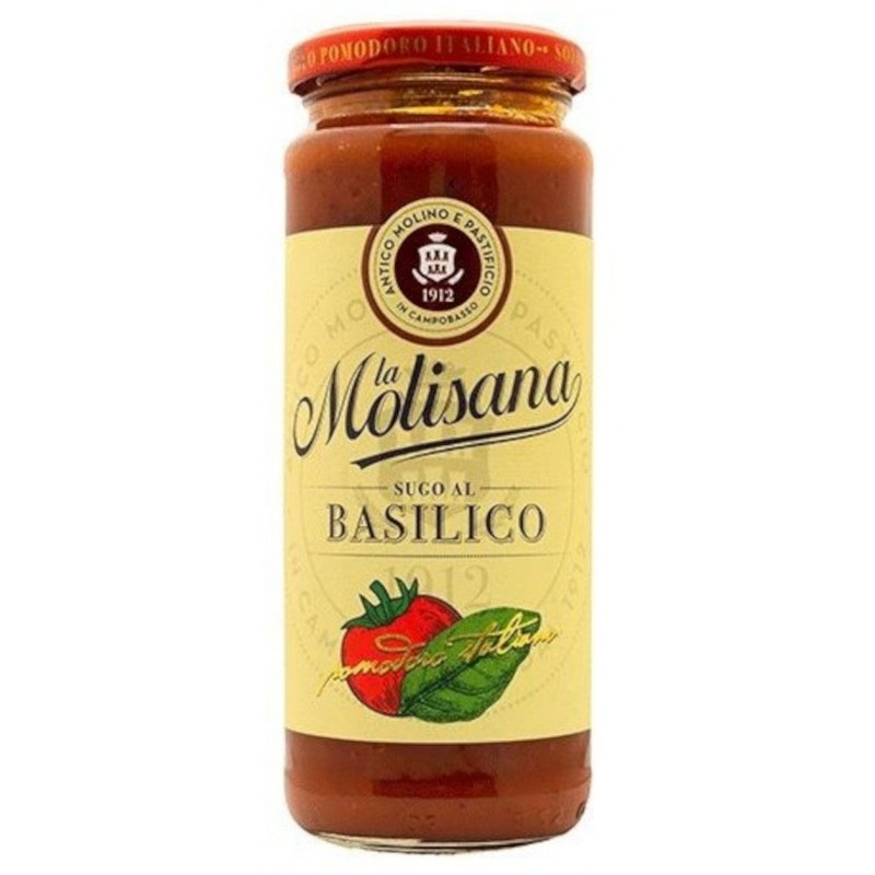 Sugo al basilico La Molisana 340 g 100% italiano