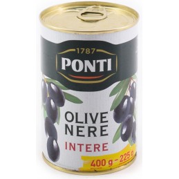 Olive nere intere Ponti 400...