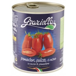 Pelati Graziella 800 g in...