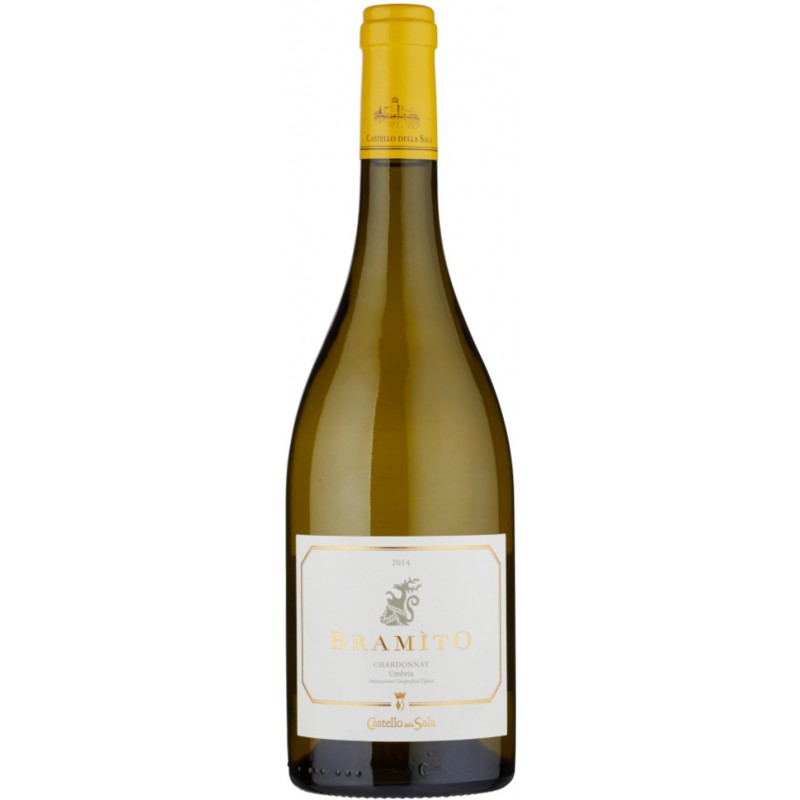 Vino bianco Bramito della Sala Antinori 75 cl Umbria IGT Chardonnay