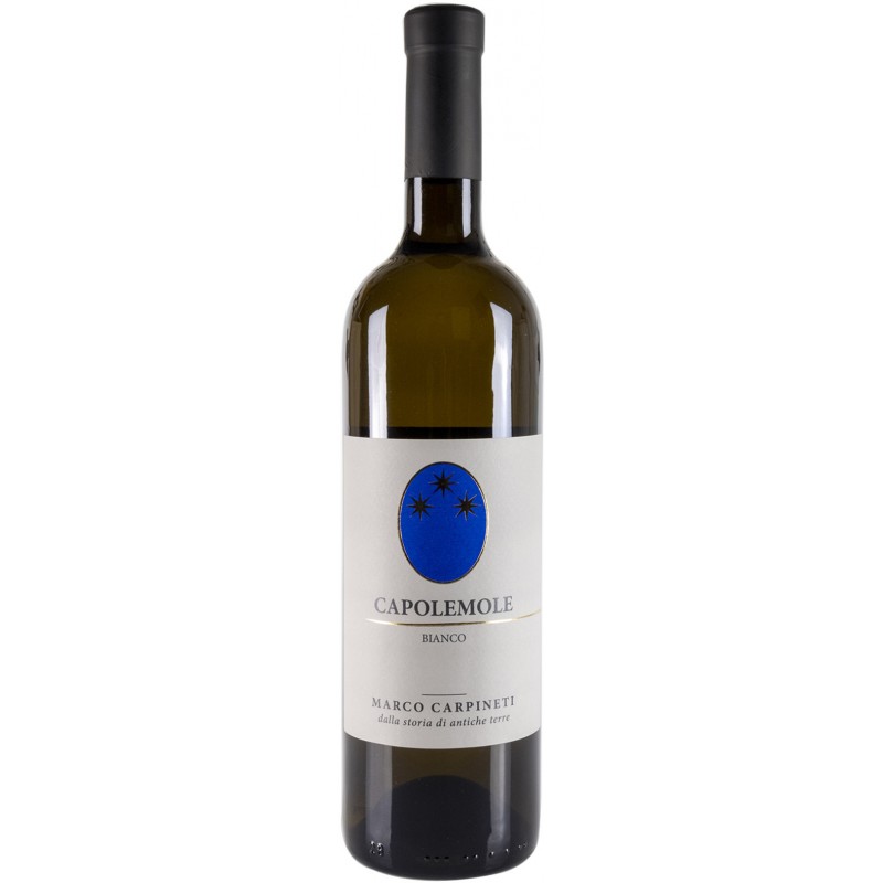 Vino bianco Capolemole 75 cl Marco Carpineti Bellone IGT biologico