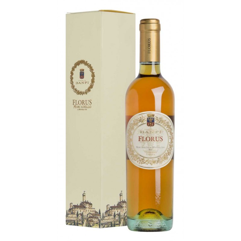 Vino Florus Banfi 50 cl Moscadello di Montalcino DOC astuccio