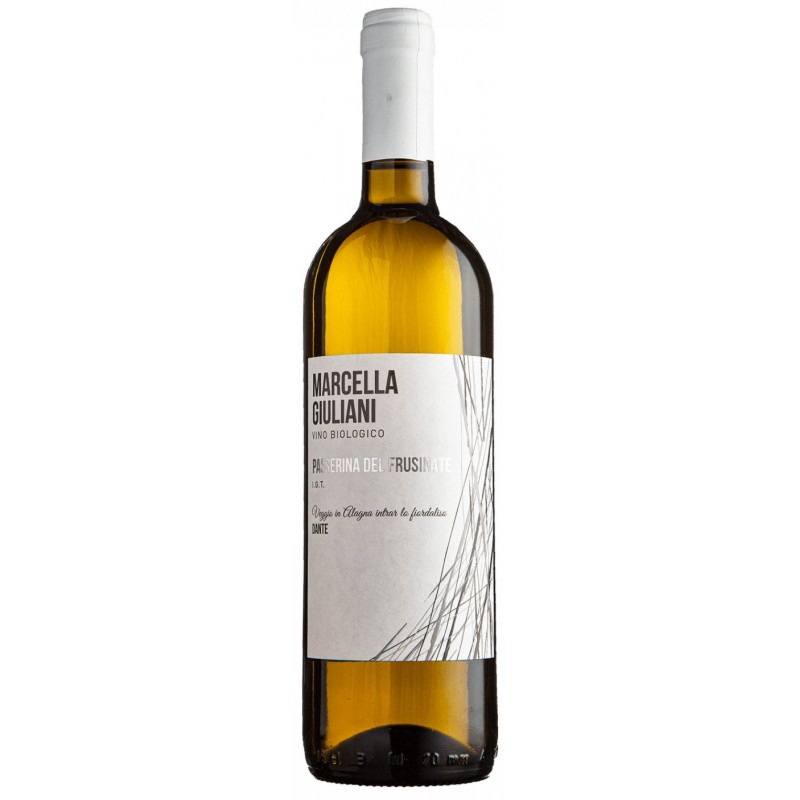 Vino bianco Passerina del frusinate Marcella Giuliani 75 cl IGT