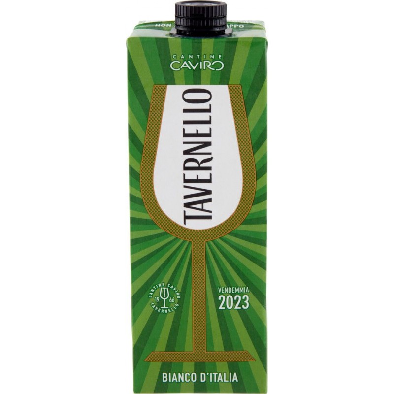 Vino bianco Tavernello 1 L in brik