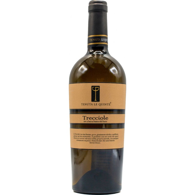 Vino bianco Trecciole Tenuta le Quinte 75 cl Lazio IGT