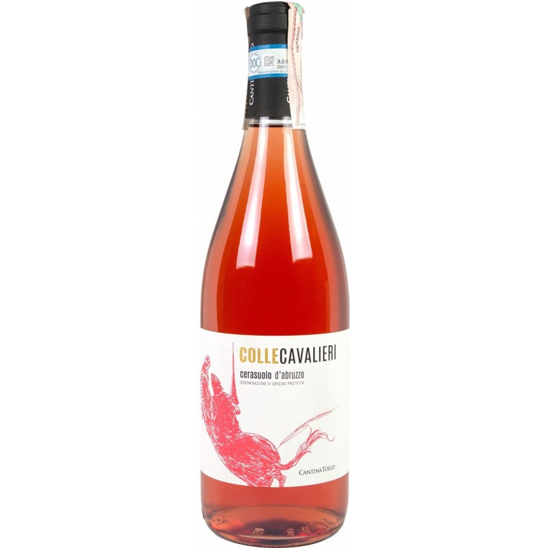 Vino rosato Cerasuolo D'Abruzzo Tollo 75 cl Colle Cavalieri DOP