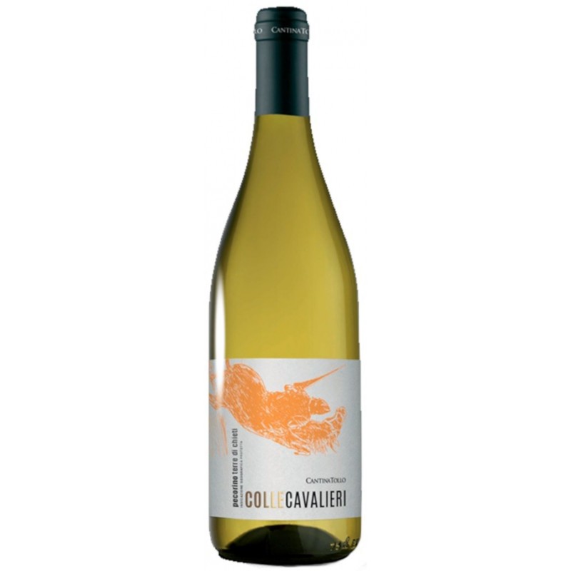 Vino bianco Pecorino Tollo 75 cl Colle Cavalieri Terre di Chieti IGP