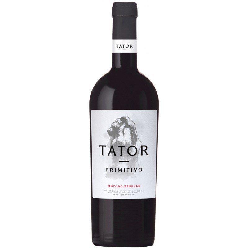 Vino rosso Tator 75 cl Primitivo Puglia IGP