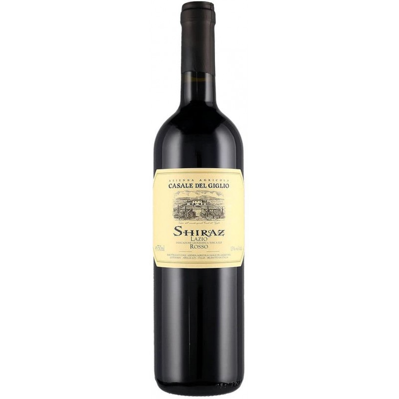 Vino rosso Shiraz Casale del Giglio 75 cl Lazio IGT