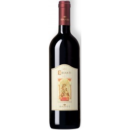 Vino rosso Chianti d'annata...