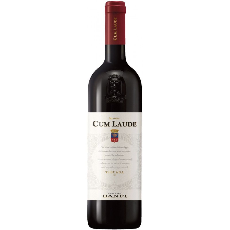 Vino rosso Cum Laude Banfi 75 cl Toscana IGT