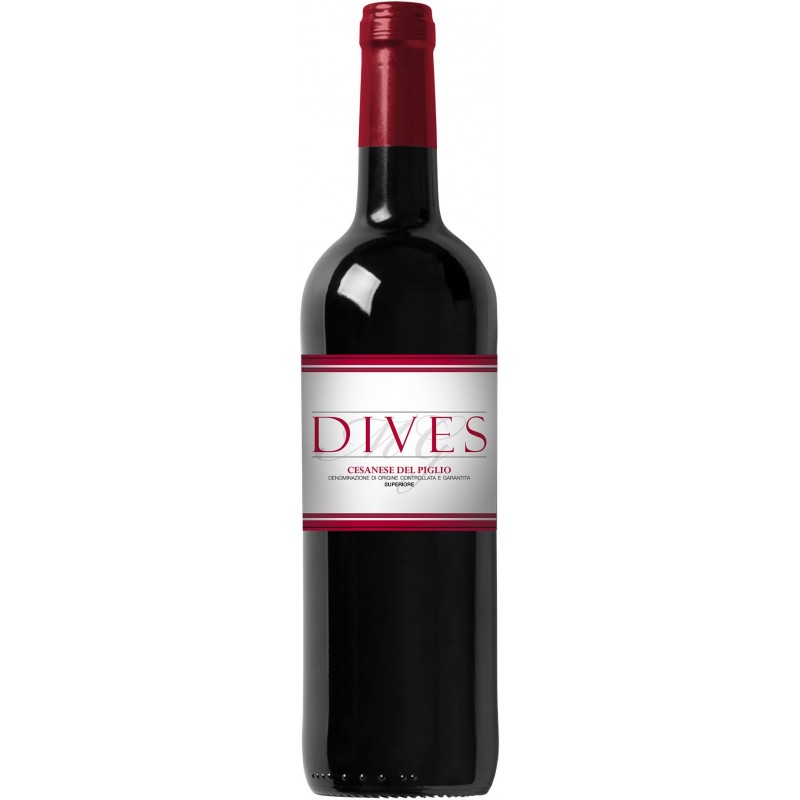Vino rosso Dives Cesanese del Piglio superiore DOCG Marcella Giuliani 2019 75 cl