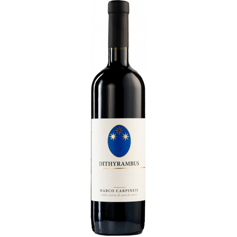 Vino rosso Dithyrambus Marco Carpineti 75 cl biologico Montepulciano e Nero Buono 2016